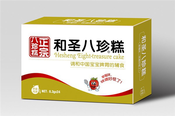 和圣八珍糕草莓味