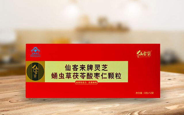 仙客来-灵芝蛹虫草茯苓酸枣仁颗粒