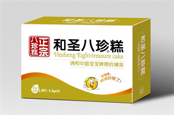 和圣八珍糕鲜橙味
